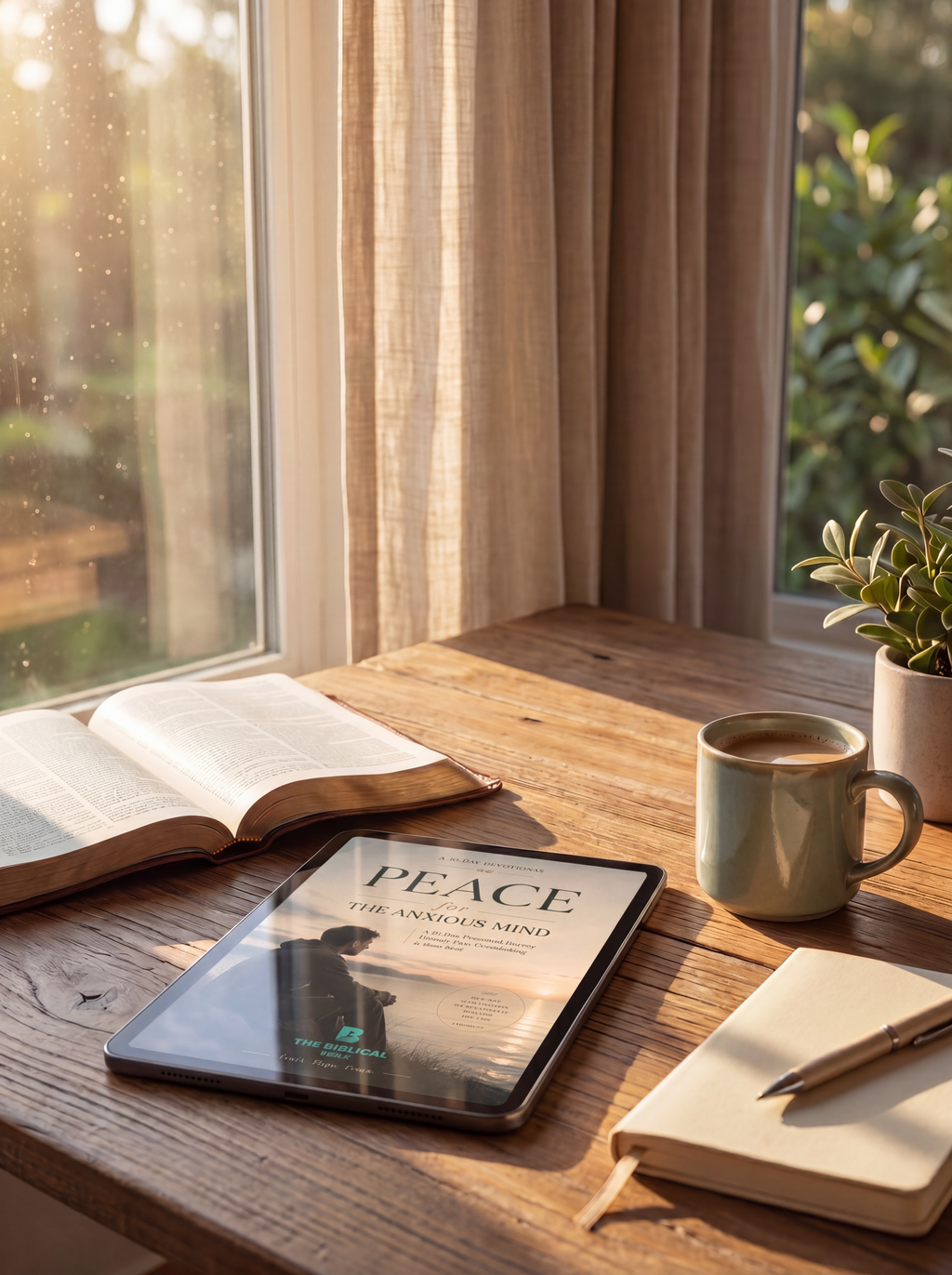 Peace for the Anxious Mind: A 30-Day Biblical Devotional